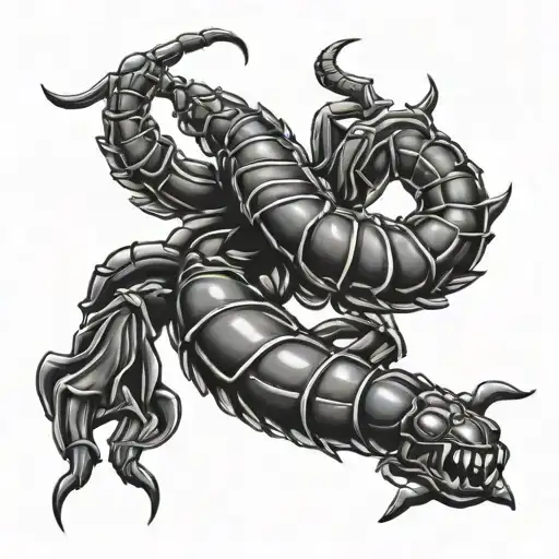 scorpions tattoo design idea