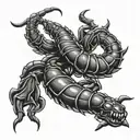 scorpions tattoo design idea