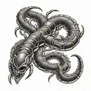 scorpions tattoo design idea