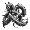 scorpions tattoo design idea