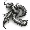 scorpions tattoo design idea