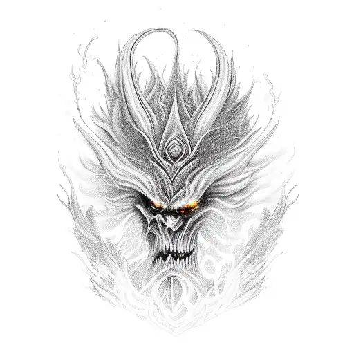 Depict a realistic Fênix rising from the ashes, symbolizing your autonomy tattoo design idea