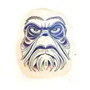 bigfoot with two daughters tattoo design idea