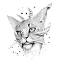 write the numbers 143 tattoo design idea