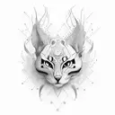 write the numbers 143 tattoo design idea