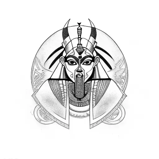 osiris tattoo design idea
