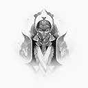 osiris tattoo design idea