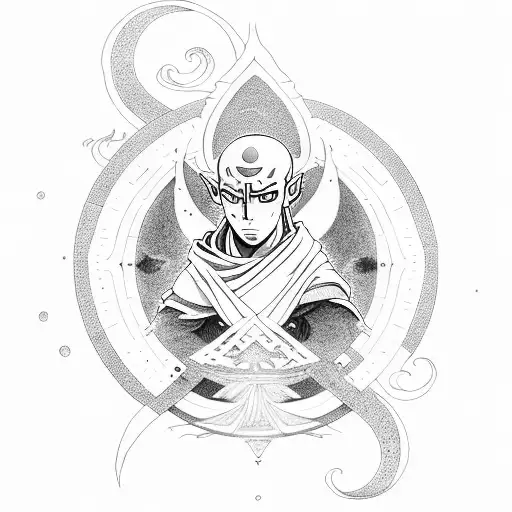 avatar the last air bender tattoo design idea