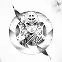 avatar the last air bender tattoo design idea