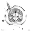 avatar the last air bender tattoo design idea