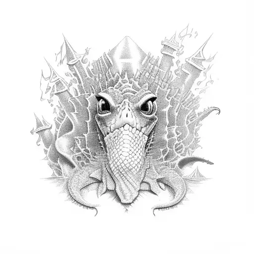 King Gizzard and the Lizard Wizard tattoo design idea