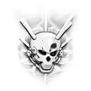 ghost in the shell jack in plugs tattoo design idea