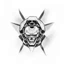 ghost in the shell jack in plugs tattoo design idea