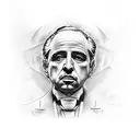 the godfather tattoo design idea