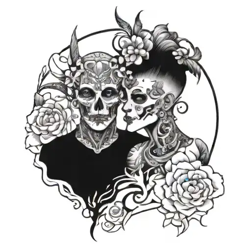 date of relationship 01-09-2023 no language preference tattoo design idea