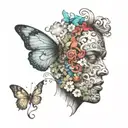 autism spectrum disorder tattoo design idea