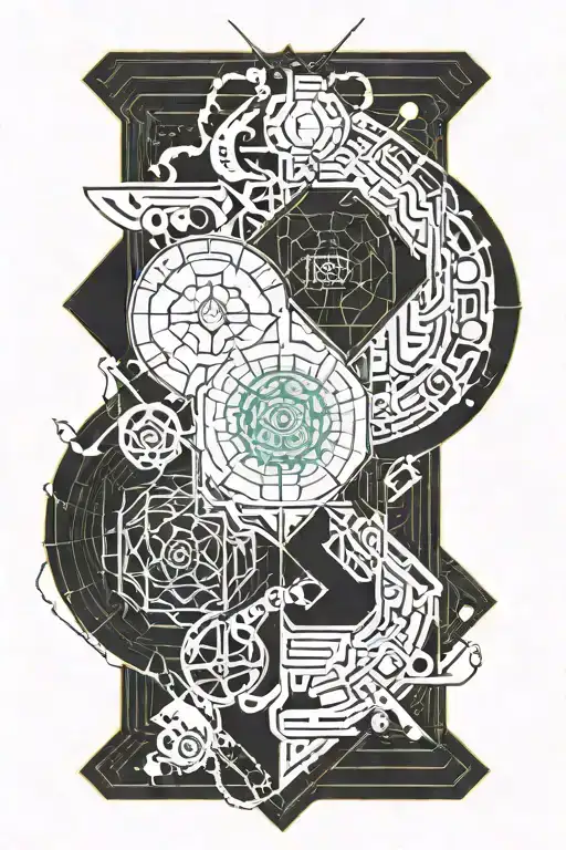 Family always and forever tattoo design idea