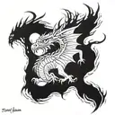 Solembum in Eragon tattoo design idea