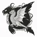 Solembum in Eragon tattoo design idea
