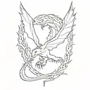 Solembum in Eragon tattoo design idea