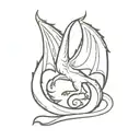 Solembum in Eragon tattoo design idea
