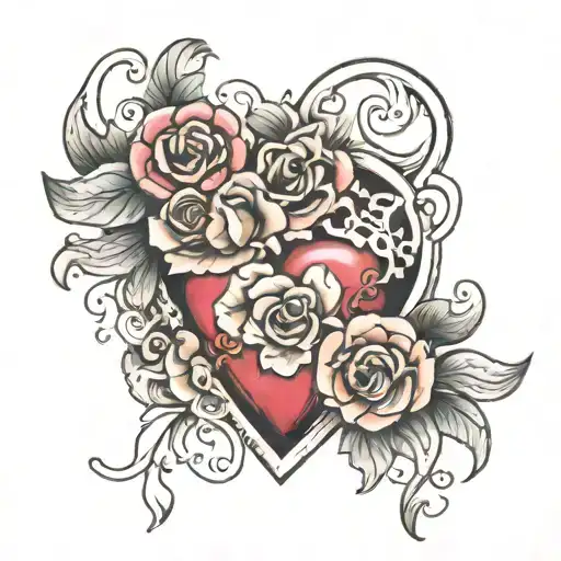 A mother's heart is a deep abyss at the bottom of which I will always find forgiveness. tattoo design idea