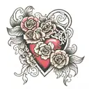 A mother's heart is a deep abyss at the bottom of which I will always find forgiveness. tattoo design idea
