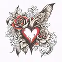 A mother's heart is a deep abyss at the bottom of which I will always find forgiveness. tattoo design idea