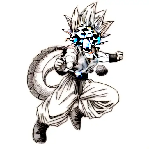 dragon Ball  tattoo design idea