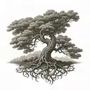 tree of life, yggdrasil tree, ygg drasil tree, viking, celtic, nordic style, micro realism tattoo design idea