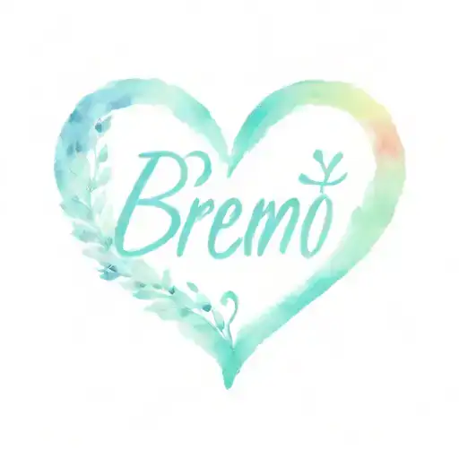 A heart with names Remi, Heather and Dillan  tattoo design idea