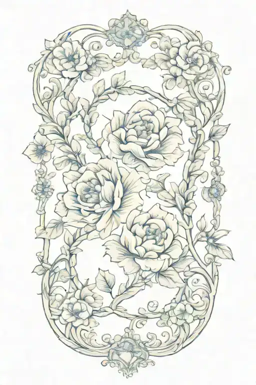 Remi Heather Dillan intertwined tattoo design idea