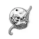 licker from resident evil tattoo design idea