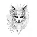 BFF with hustler and. forever tattoo design idea