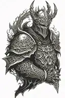 Lich King tattoo design idea
