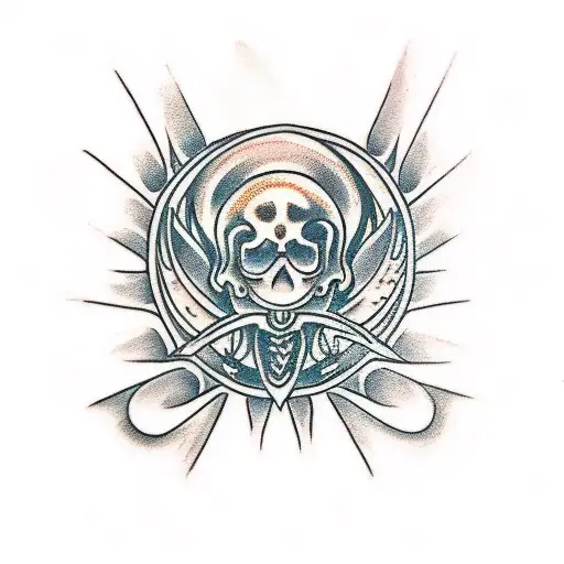 fenix metal tattoo design idea