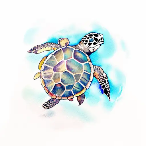 50 Sea Turtle Watercolor Tattoos: A Symbol of Strength and Beauty -  inktat2.com | Sea turtle watercolor tattoo, Turtle watercolor tattoo, Turtle  watercolor