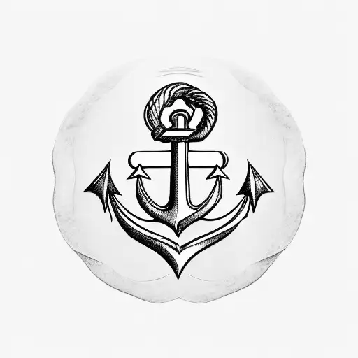 Sailor's anchor, with the names 'Feli' and 'Robi', an infinity sign, the crowns of prince and princess over the initials tattoo design idea