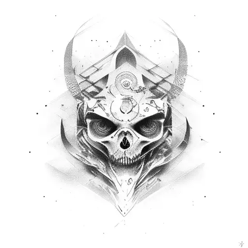 many lines like scratches  tattoo design idea