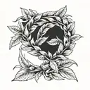 laurel wreath tattoo design idea
