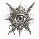 143 integrated tattoo design idea