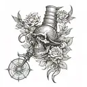 sappers aude tattoo design idea