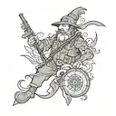 sappers aude tattoo design idea