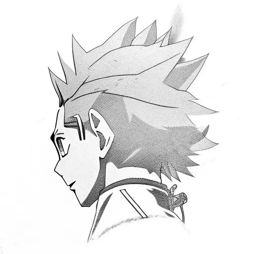 shikamaru  anime tattoo design idea