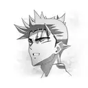 shikamaru  anime tattoo design idea