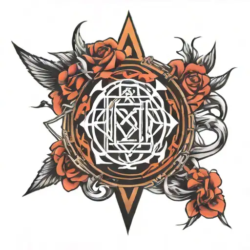 linkin park logo tattoo design idea