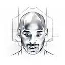 kobe bryant tattoo design idea