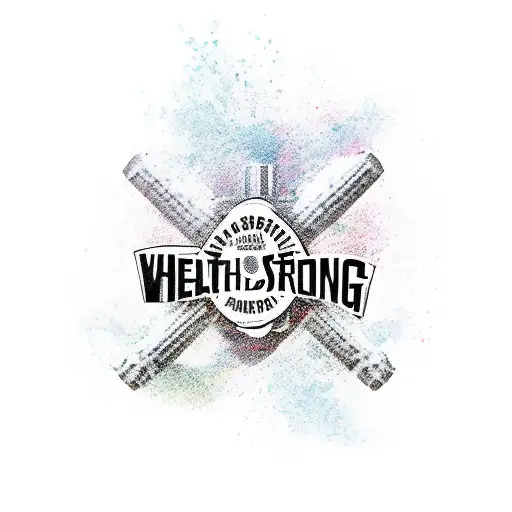 health strong savage wellness supplements  tattoo design idea