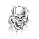 Football Hooligans tattoo design idea