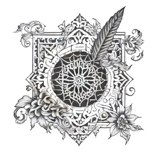 book, hobby artist, pen, patterns. tattoo design idea